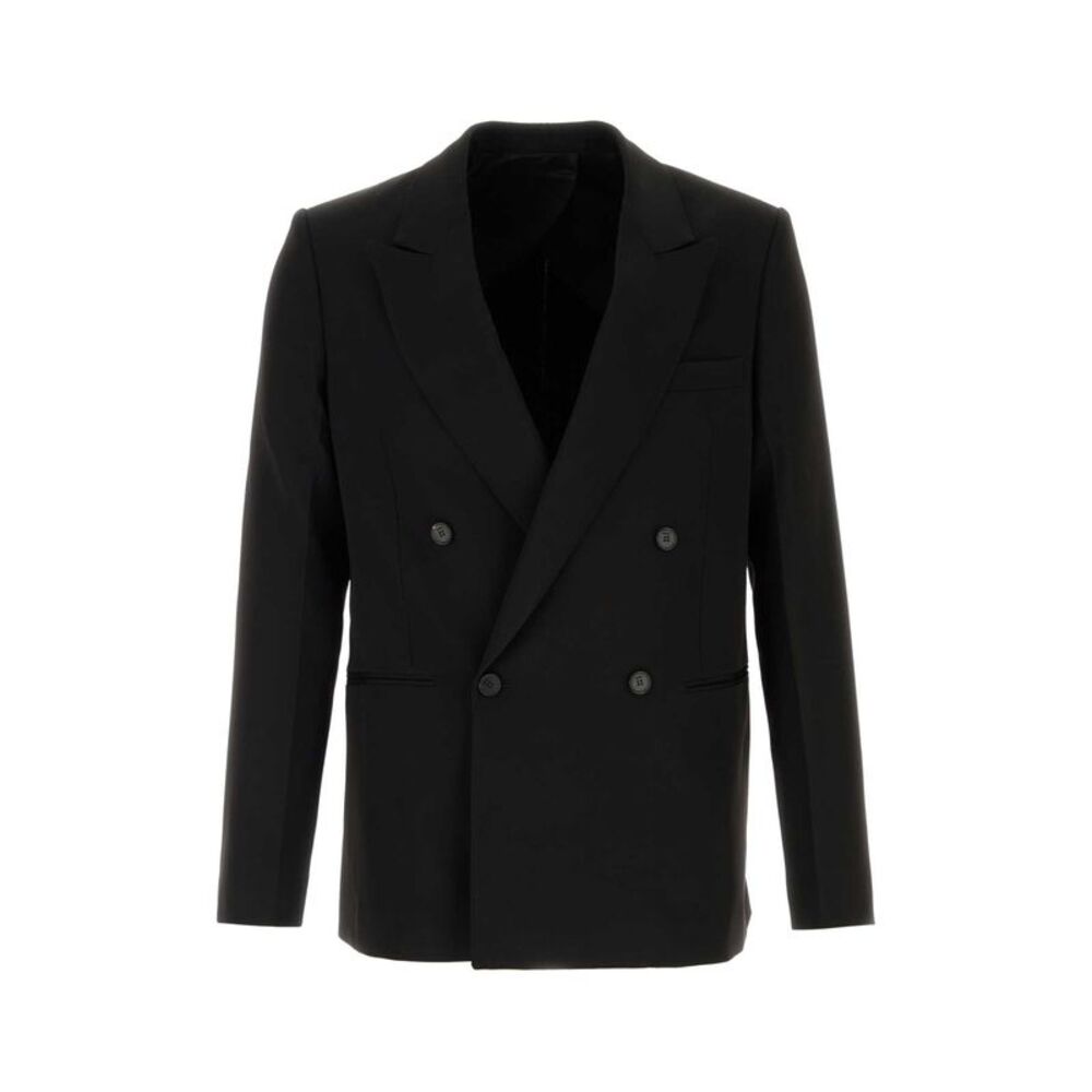 Fendi Men Black Wool Blazer